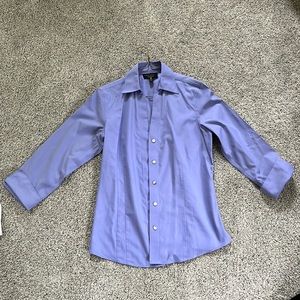 Foxcroft Button Down Shirt | Wrinkle Free | Size 4